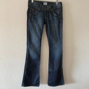 HUDSON BETH MID RISE BABY BOOTCUT JEANS